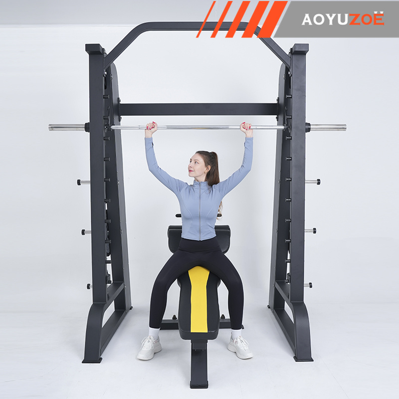 Commercial Multi Function Station Fitness Functional Smith Machine for Strength Training Center