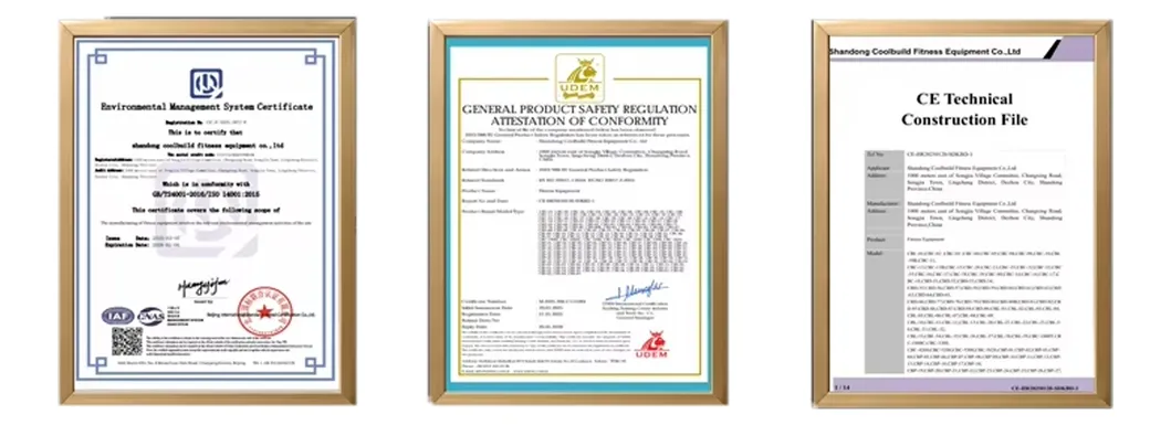 Quality Certifications