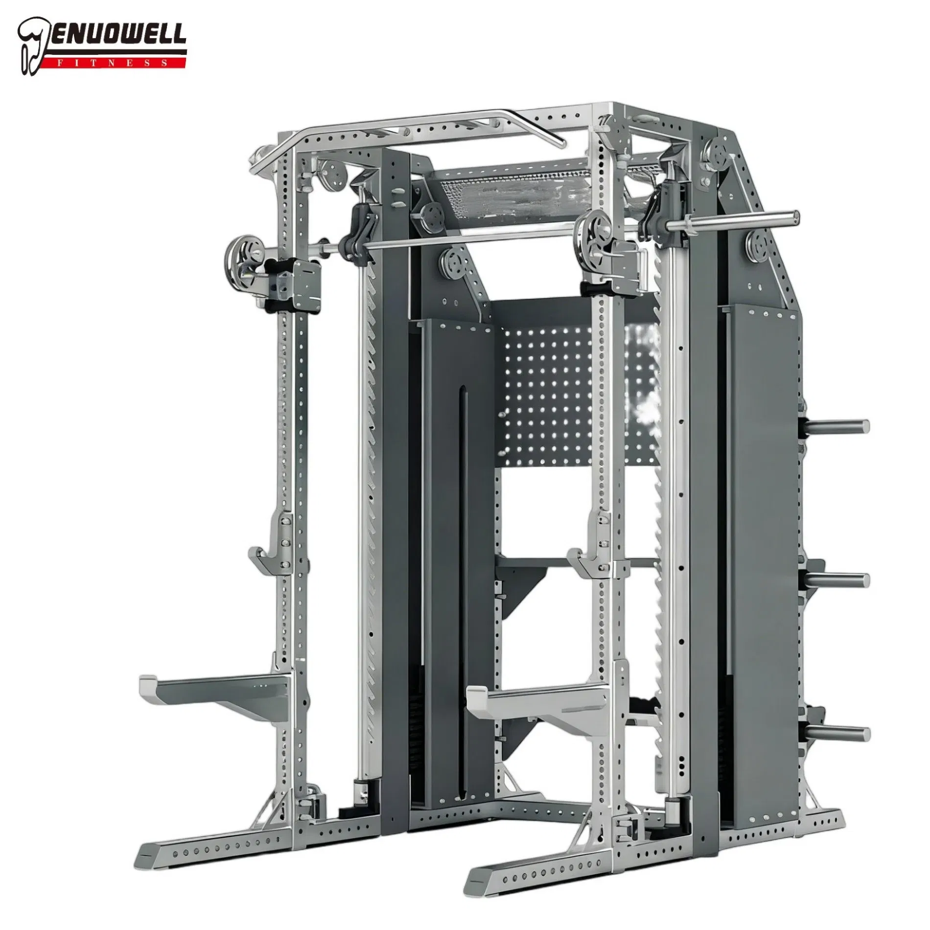 Industrial Strength Gym Rack for B2b Fitness Projects Supporting Functional Training