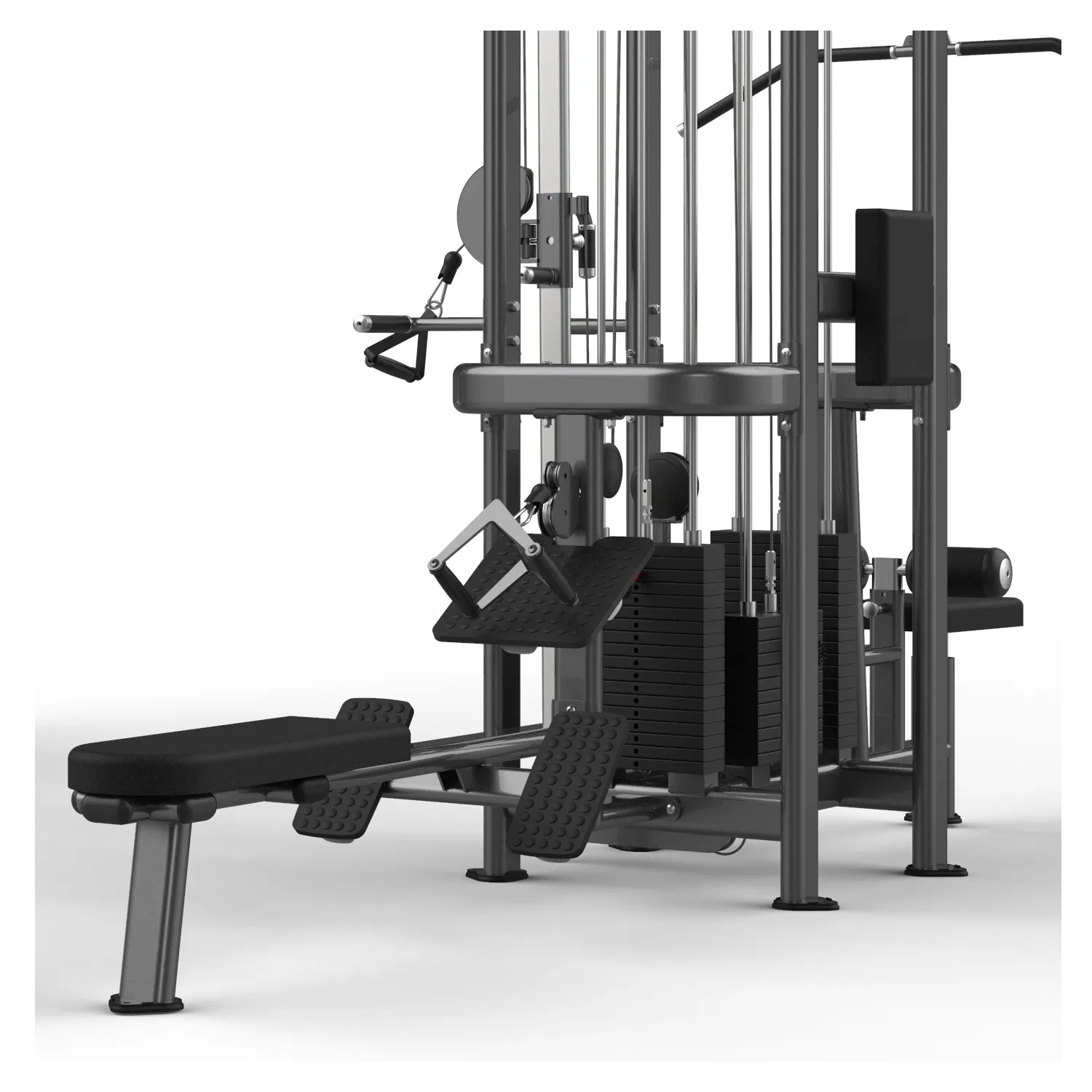 Realleader Fitness Strength Machine Gym Crossover Cable Jungle Exercise 8 Station Multi FM-1007 Functional Exercise Machine