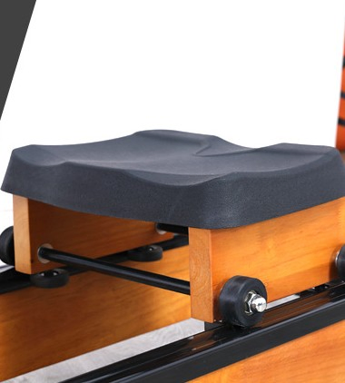 Gericon Factory Price Cardio Equipment Wooden Water Rowing Rower Machine