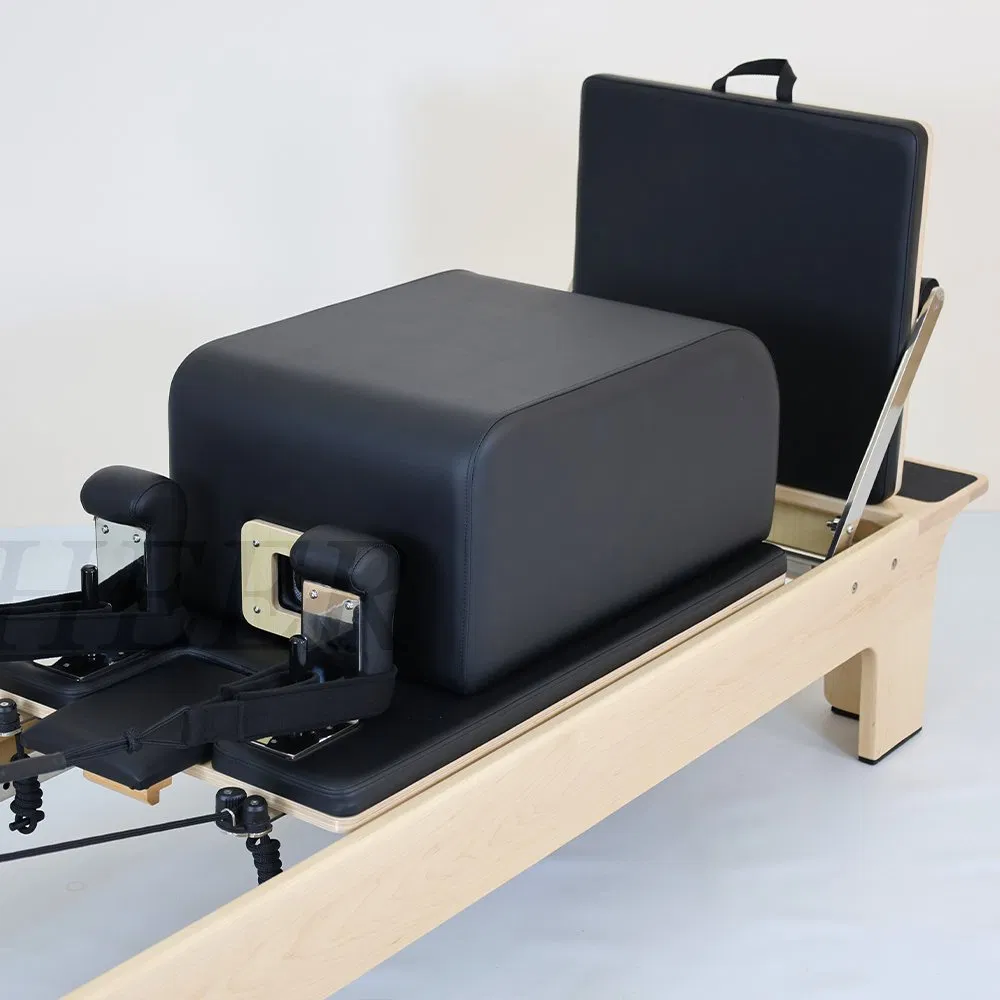 Strength Core Strengthening Multifunctional Pilates Equipment Set Core Bed Maple Wood Pilates Reformer for Pilates Yoga Studio