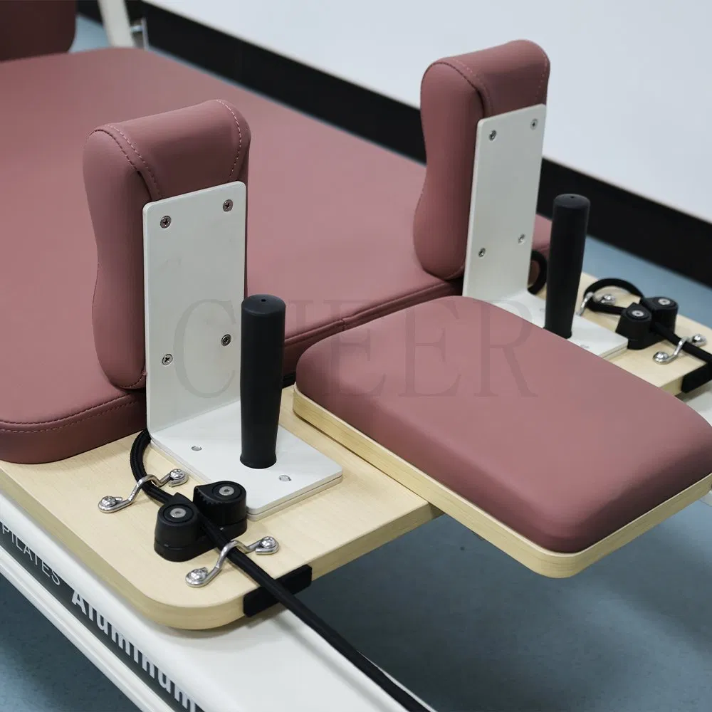 Adjustable Aluminum Pilates Machine with Sliding Footbar Suitable for Yoga and Pilates Beginners