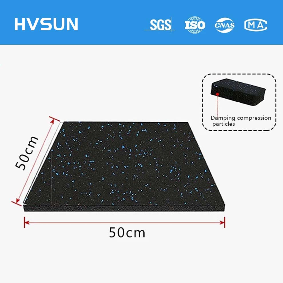 Exercise Equipment Rubber Flooring Gym Rubber Flooring for Home Gym, Heavy Weight Workout
