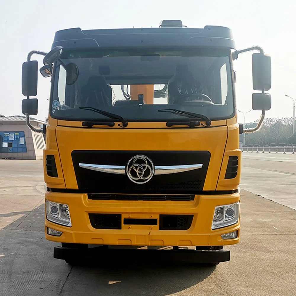 Tri-Ring Emergency Wrecker Truck Multipurpose Platform Flatbed Road Recovery Wrecker Truck