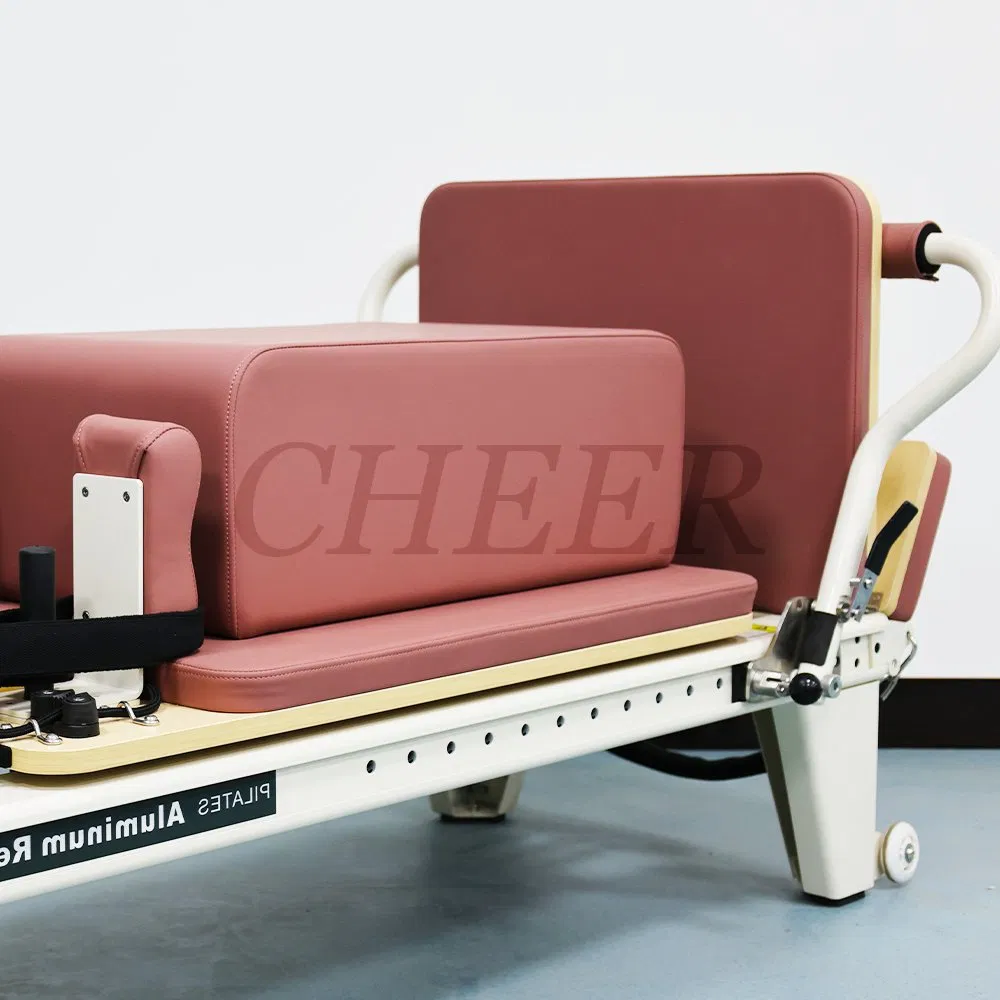 Adjustable Aluminum Pilates Machine with Sliding Footbar Suitable for Yoga and Pilates Beginners