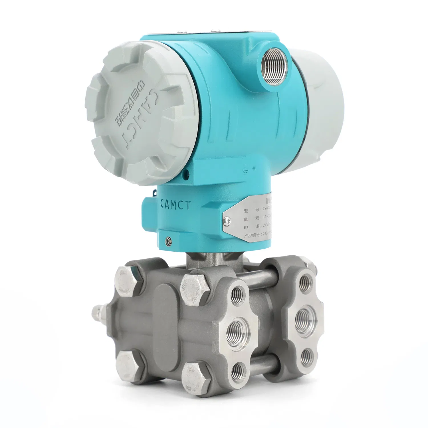 Camct Stability LCD Intelligent Differential Pressure Sensor/Transducer/Transmitter with High Precision Technology