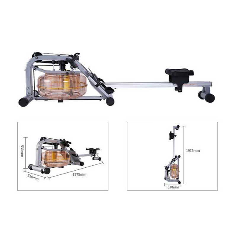 Wholesale Gym Fitness Equipment Commercial Exercise Cardio Magnetic Water Resistance Rowing Machine