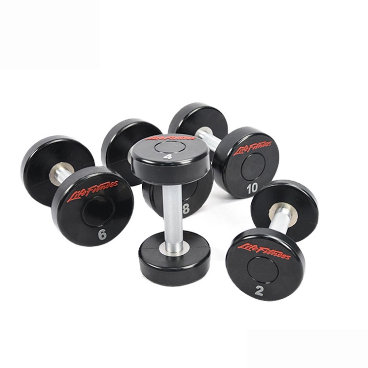 Gym Equipment Dumbbells Osf004 Free Weight 2kg PU Dumbbell