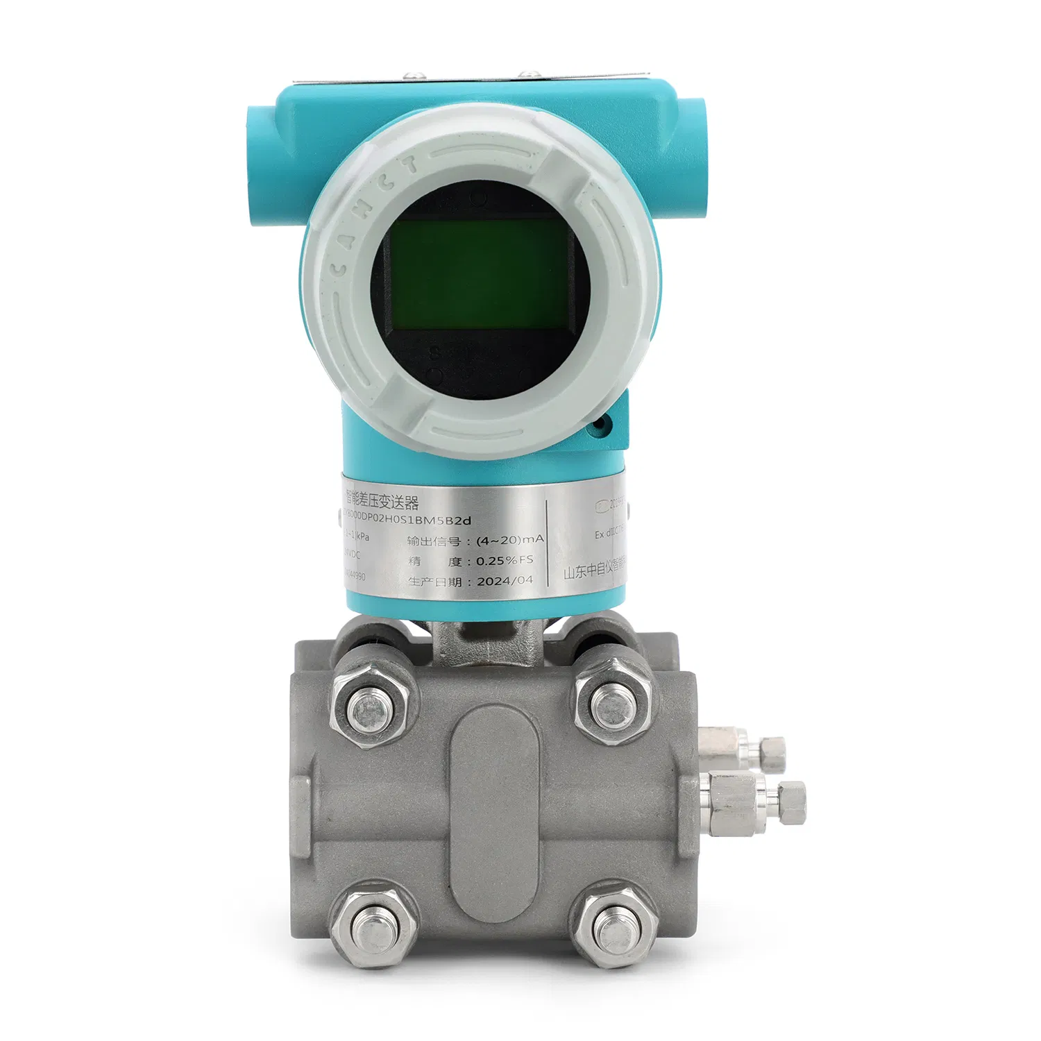 Camct Stability LCD Intelligent Differential Pressure Sensor/Transducer/Transmitter with High Precision Technology