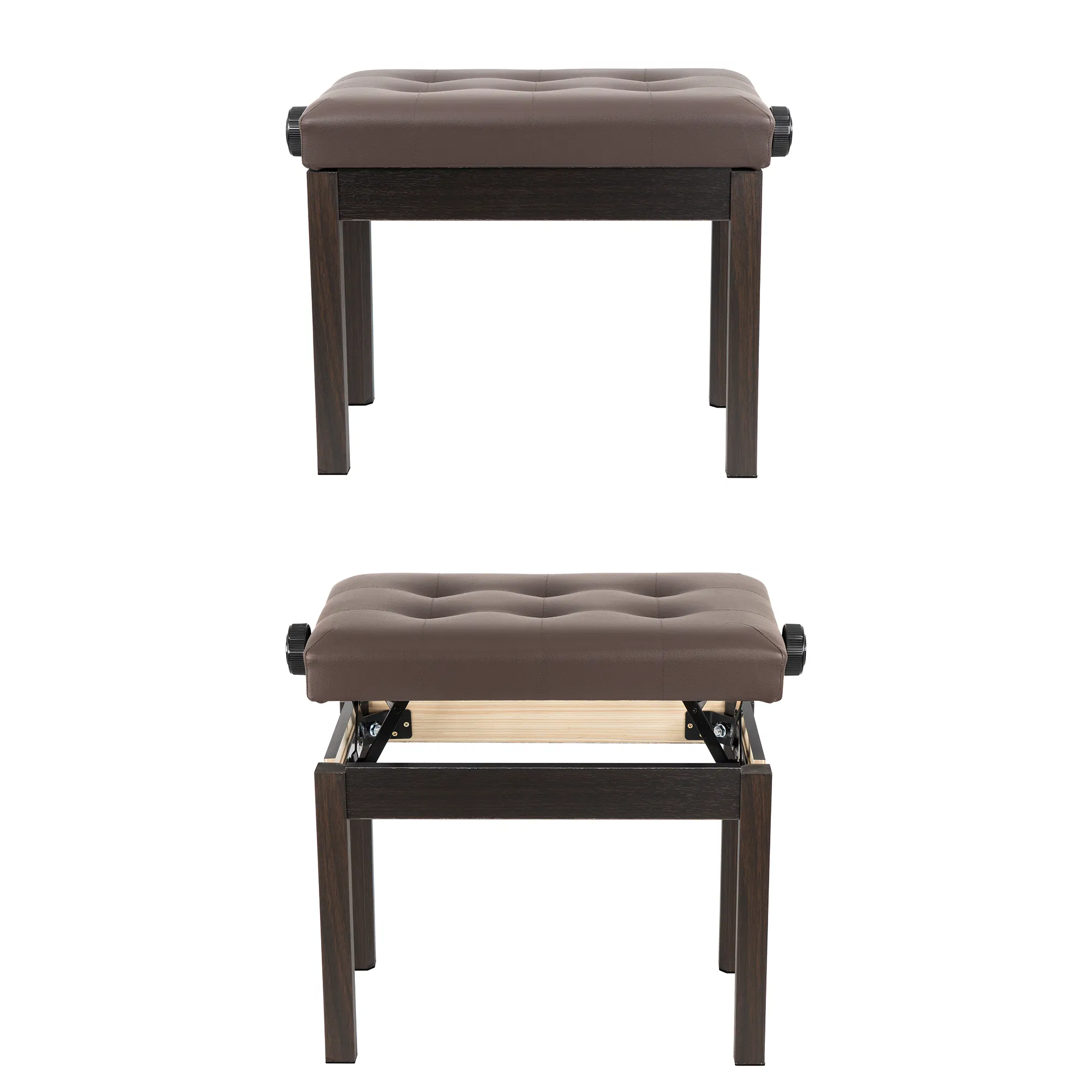 Kb-01 Professional Solid Wood Piano Stool Modern Wooden Bench From Factory Supply