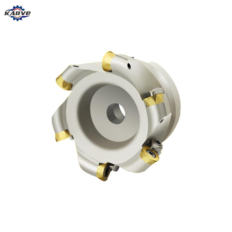 CNC Machine Center Reinforced Seismic Resistance Emr Indexable Profile Milling Cutter Tools