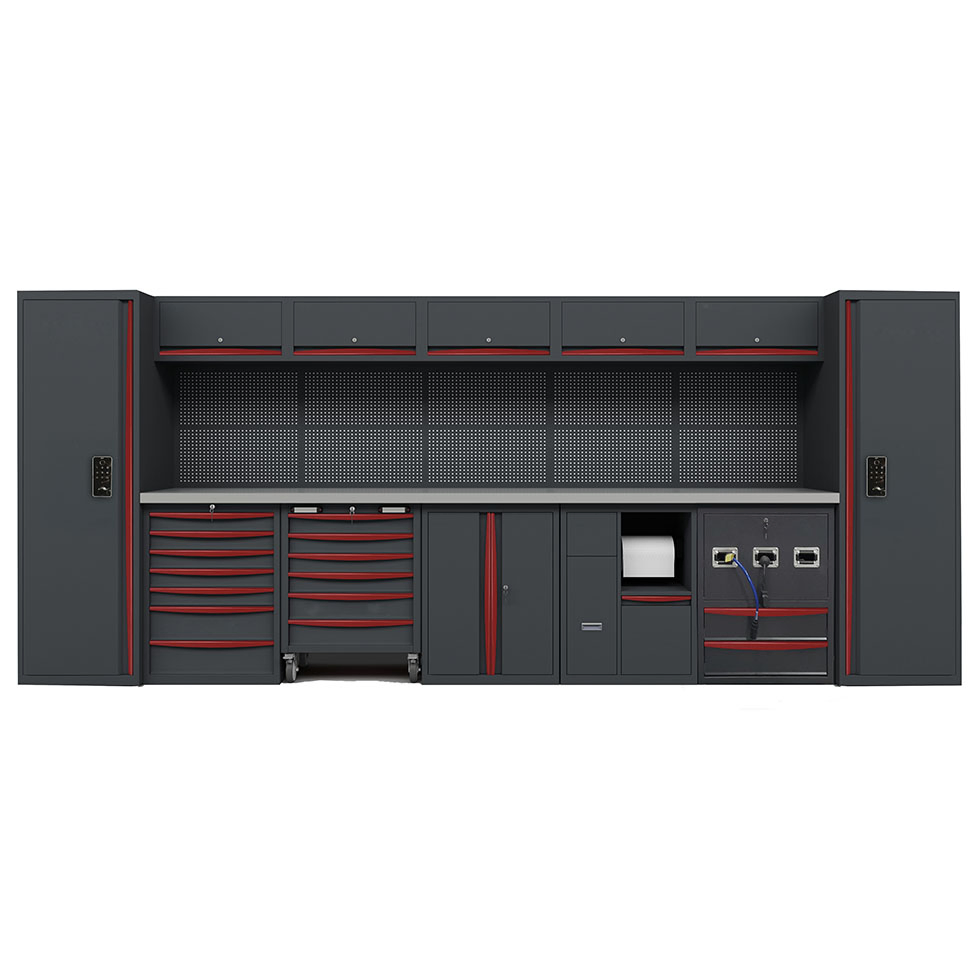 Mobile Drawer Workbench with Locking Casters (Workshop Use, DW-MobileX)