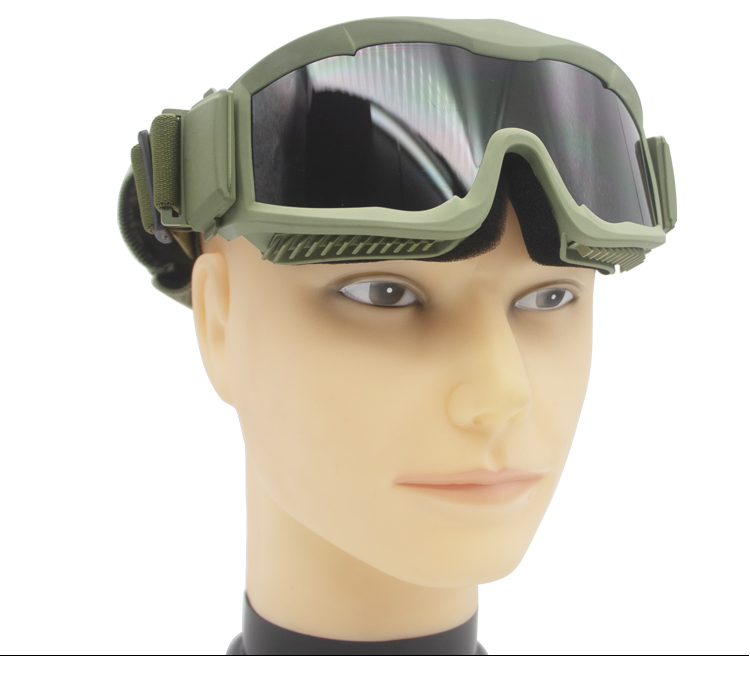 Tactical 3mm Combat Goggles for Outdoor Adventures and Sports Glasses