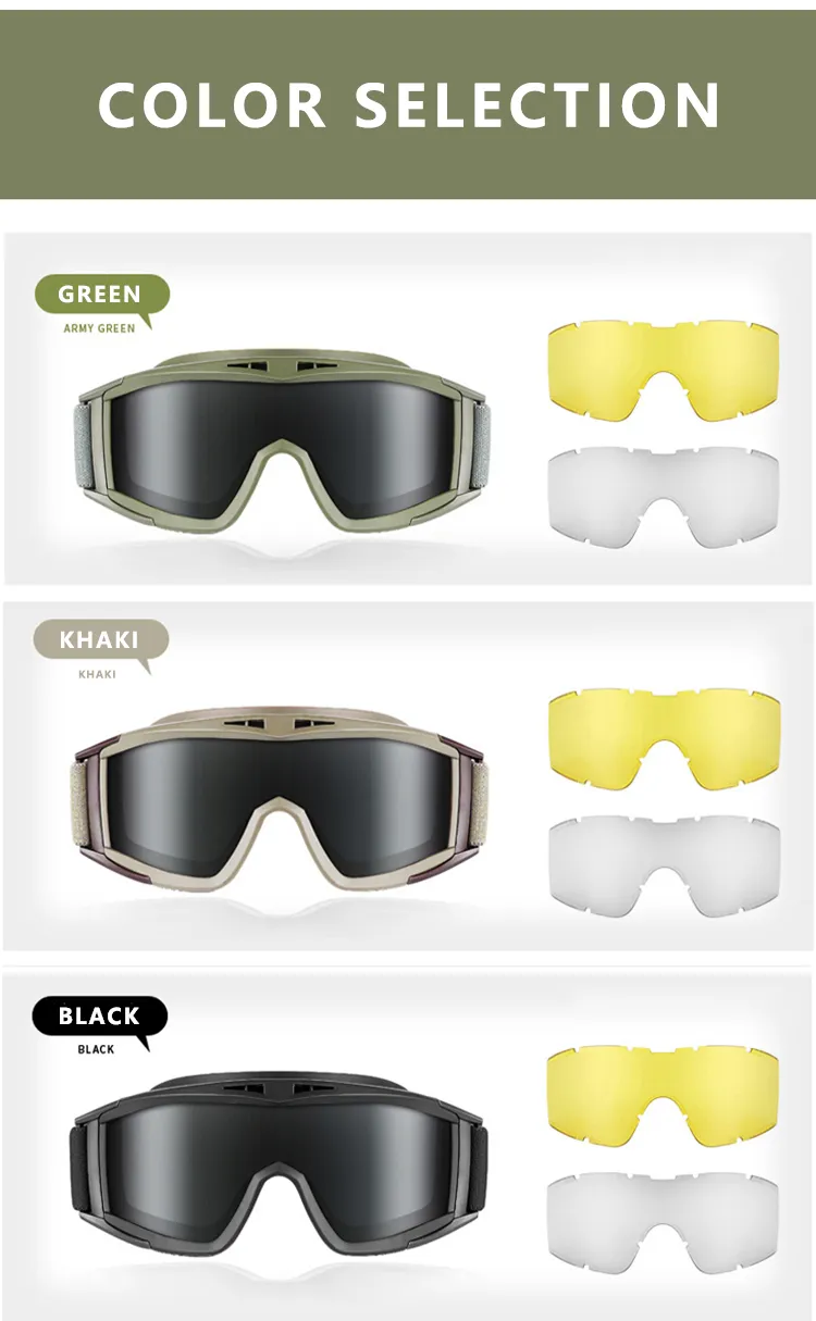 Tactical Goggles Detail 4