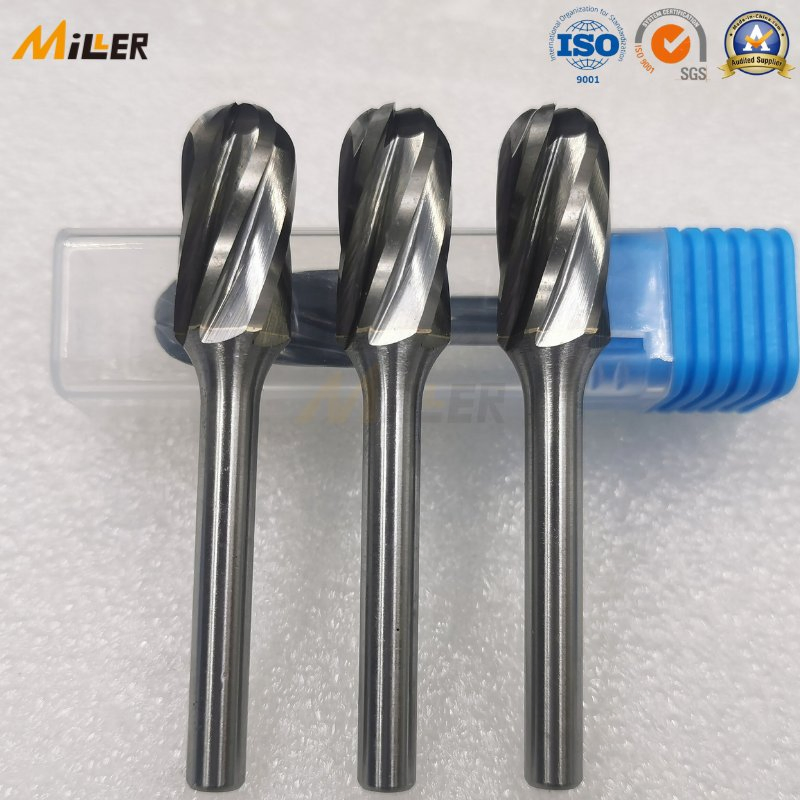 Factory Hot Sale High Wear Resistance Tungsten Carbide Rotary File Burr Bits with 1/4″ 6mm Shank Aluminum Cut Applied on Electrically Powered Tool