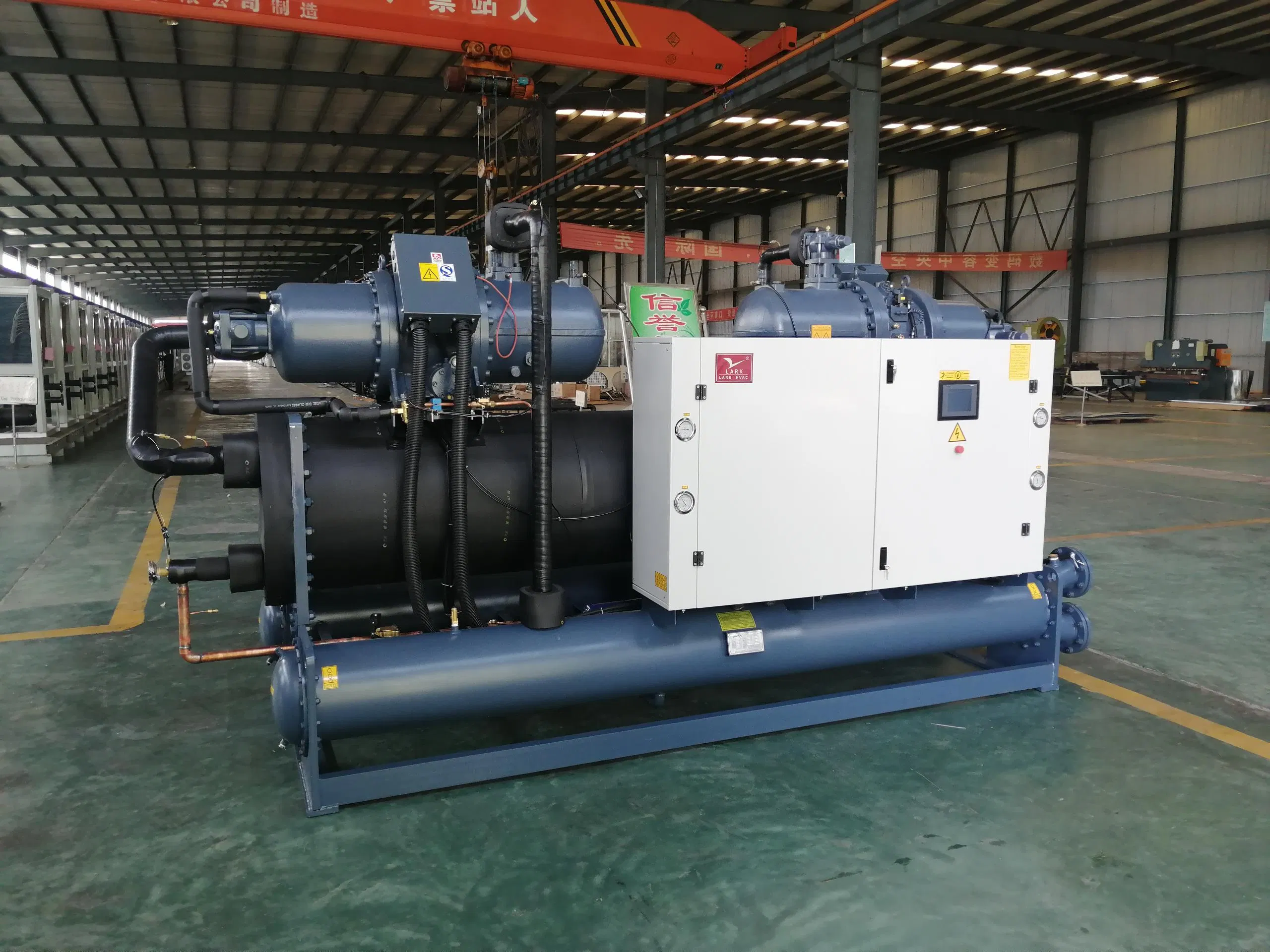 China Factory, Air Cooled Water Cooled Scroll Screw Compressor Heating Recovery Hydraulic Module Low Ambient Temperature Working Industrial Use Water Chiller