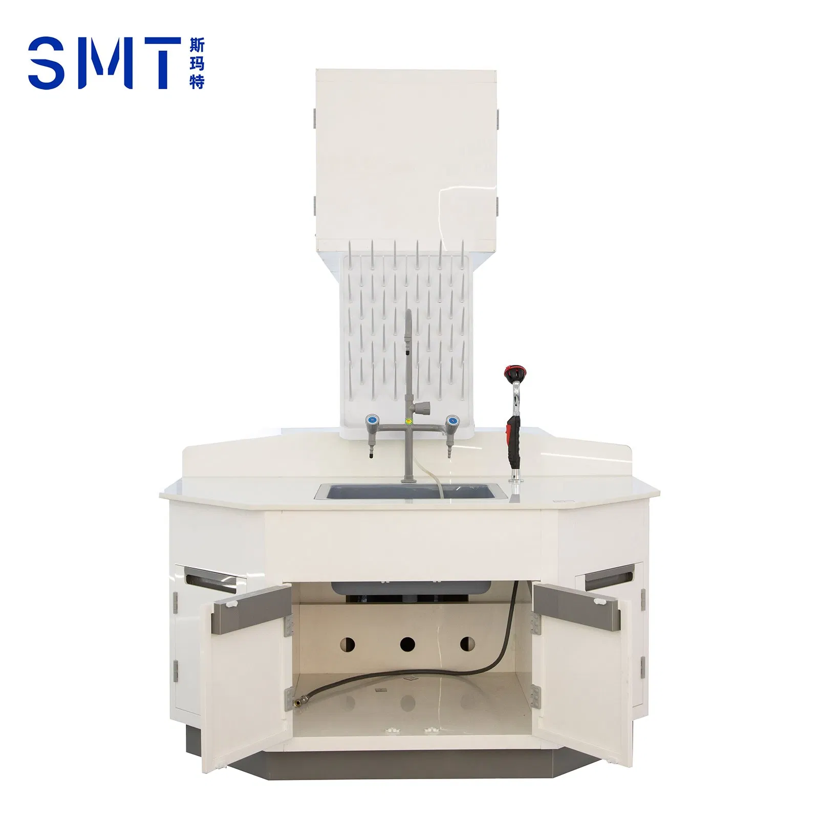 High Strength Chemical-Resistant PP Modular Mobile Customization Anti-Vibration Lab Workbench