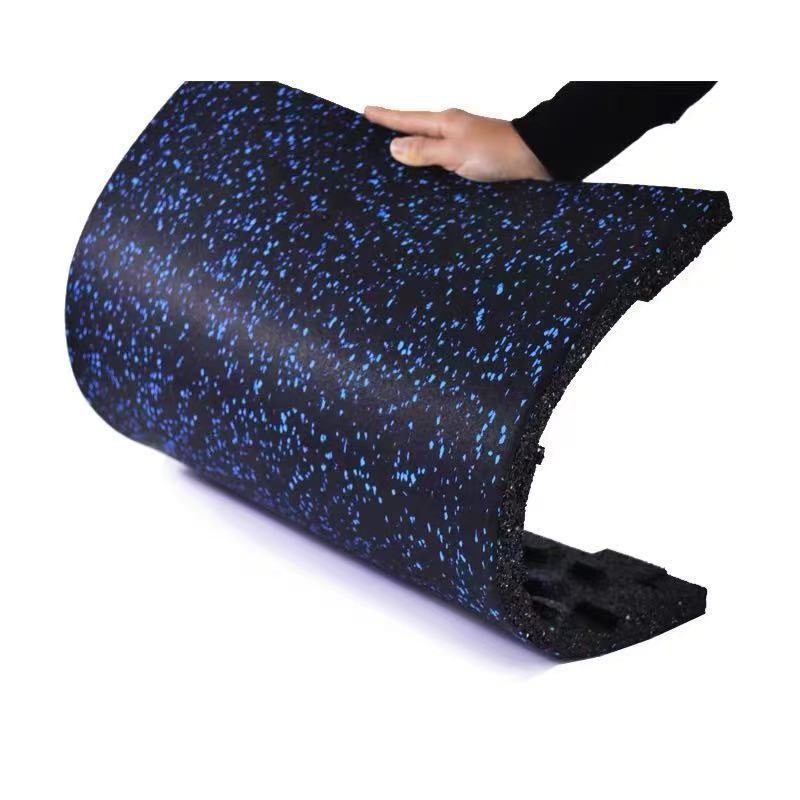 Waterproof Wear Resistant Anti-Slip Rubber Mats Gym Tiles Flooring for Home Hotel