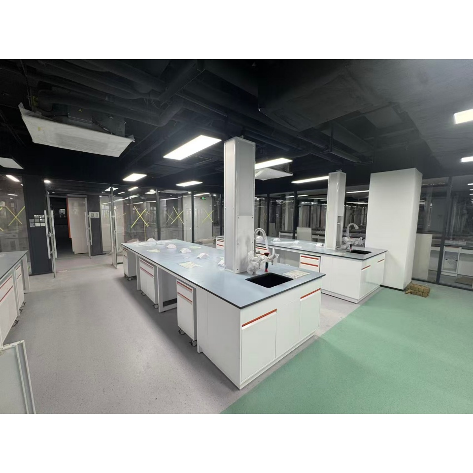 1500mm Length Aluminum Alloy Multifunctional Modular Hospital Lab Central Bench