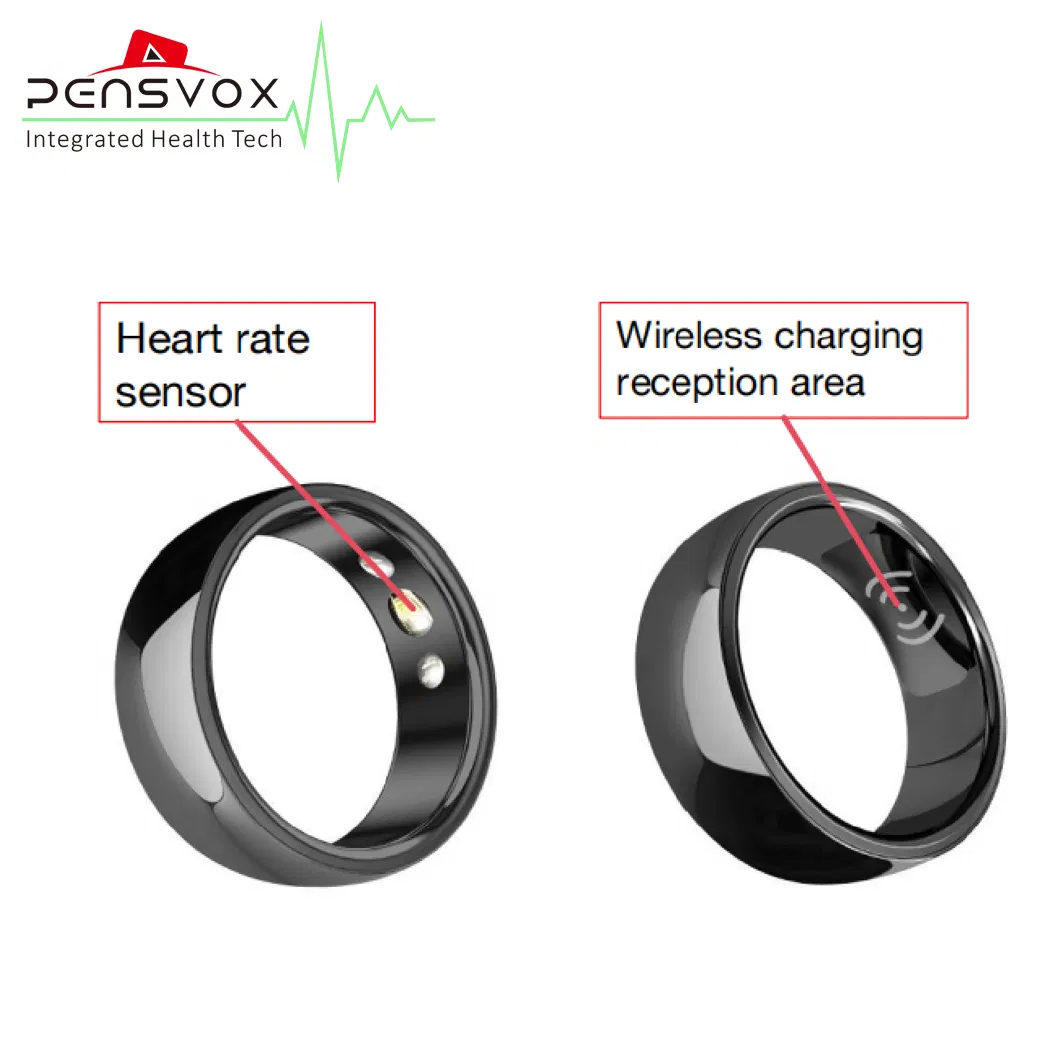 Shenzhen Good Price Smart Health Ring Heart Rate Sleep Tracking Fitness Jewellery Smartring with Integrated Health Tech