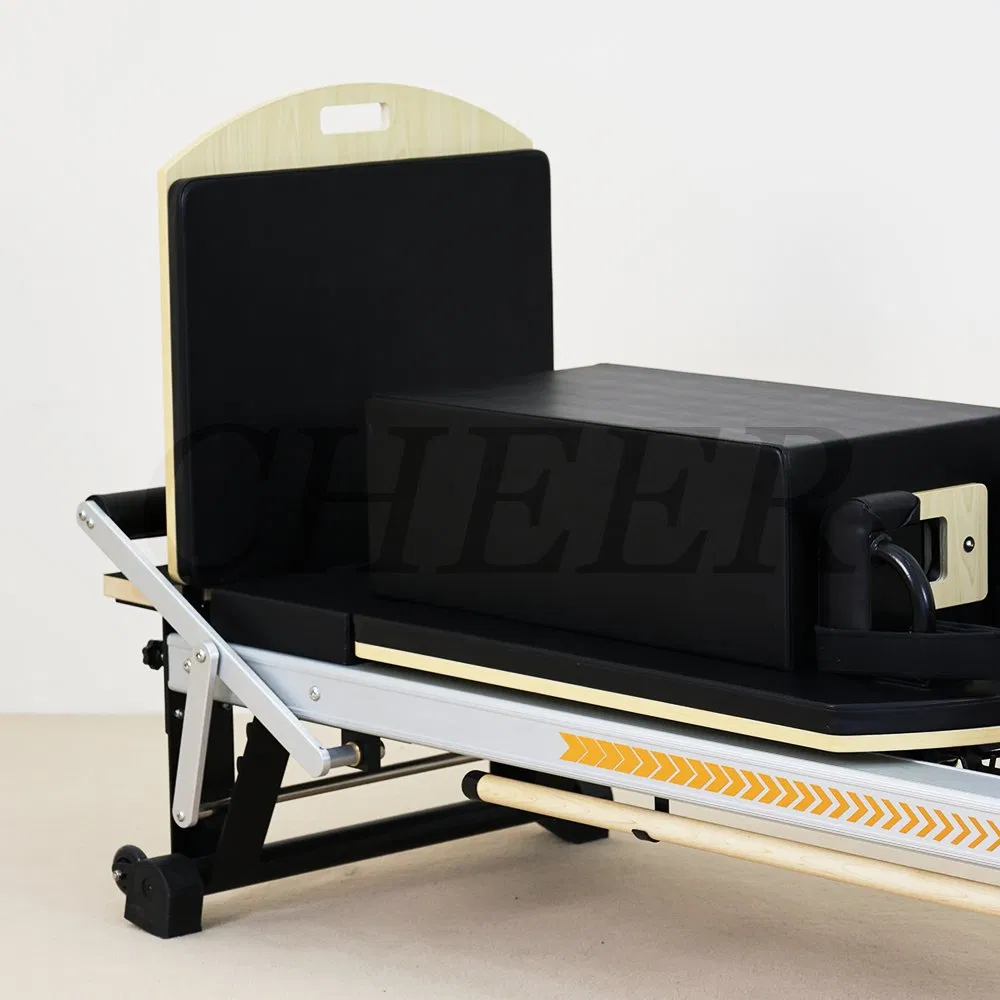 Customized Long Legs Aluminum Pilates Reformer Professional Pilates Reformer Machine Wholesale Fitness Machine Gym Equipment for Yoga Enthusiasts and Studio