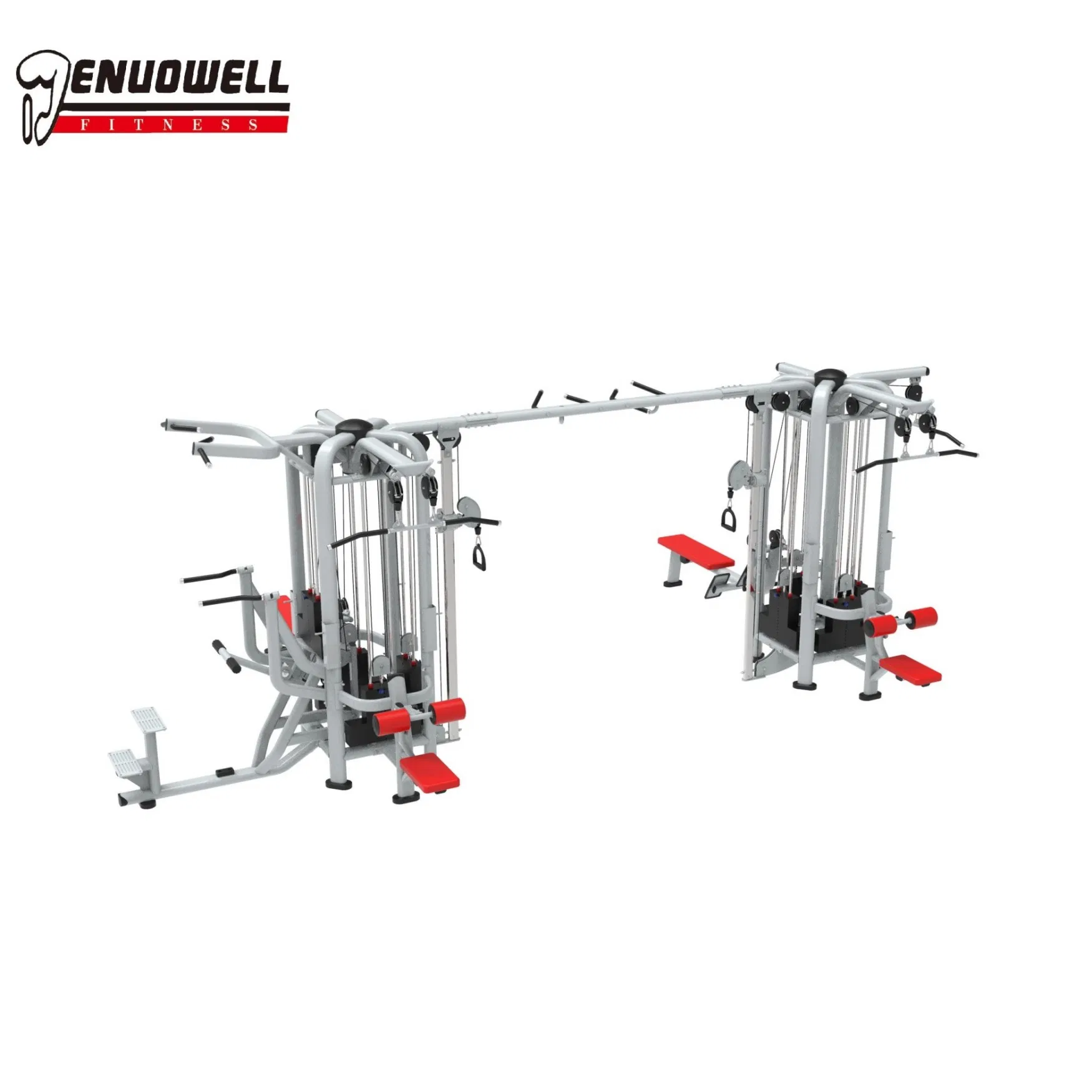 Iron Constructed Bodyweight Training Platform Developed for Multi User Commercial Applications Bodyweight Station Gym System