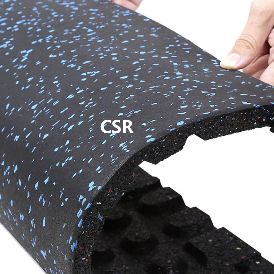 Non Toxic Eco Friendly Gym Flooring Mat Fitness Mat for Commercial Gym and Home Training