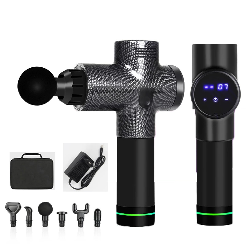Professional Grade High-Torque Brushless Motor Athlete Recovery Deep Tissue Percussion Muscle Relief Fascial Gun Massage Gun