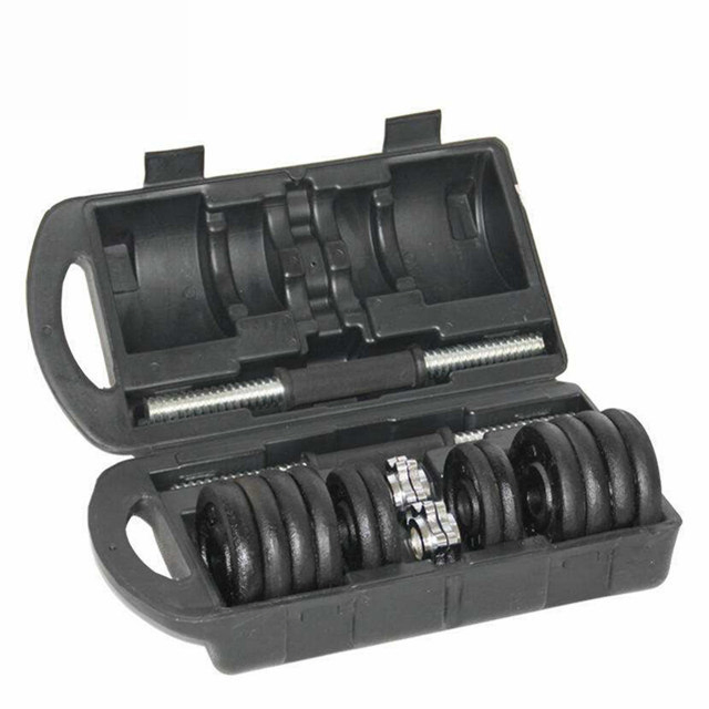 Gym Equipment Paint Dumbbell Rubber Handle Bar Osf008 Free Weight