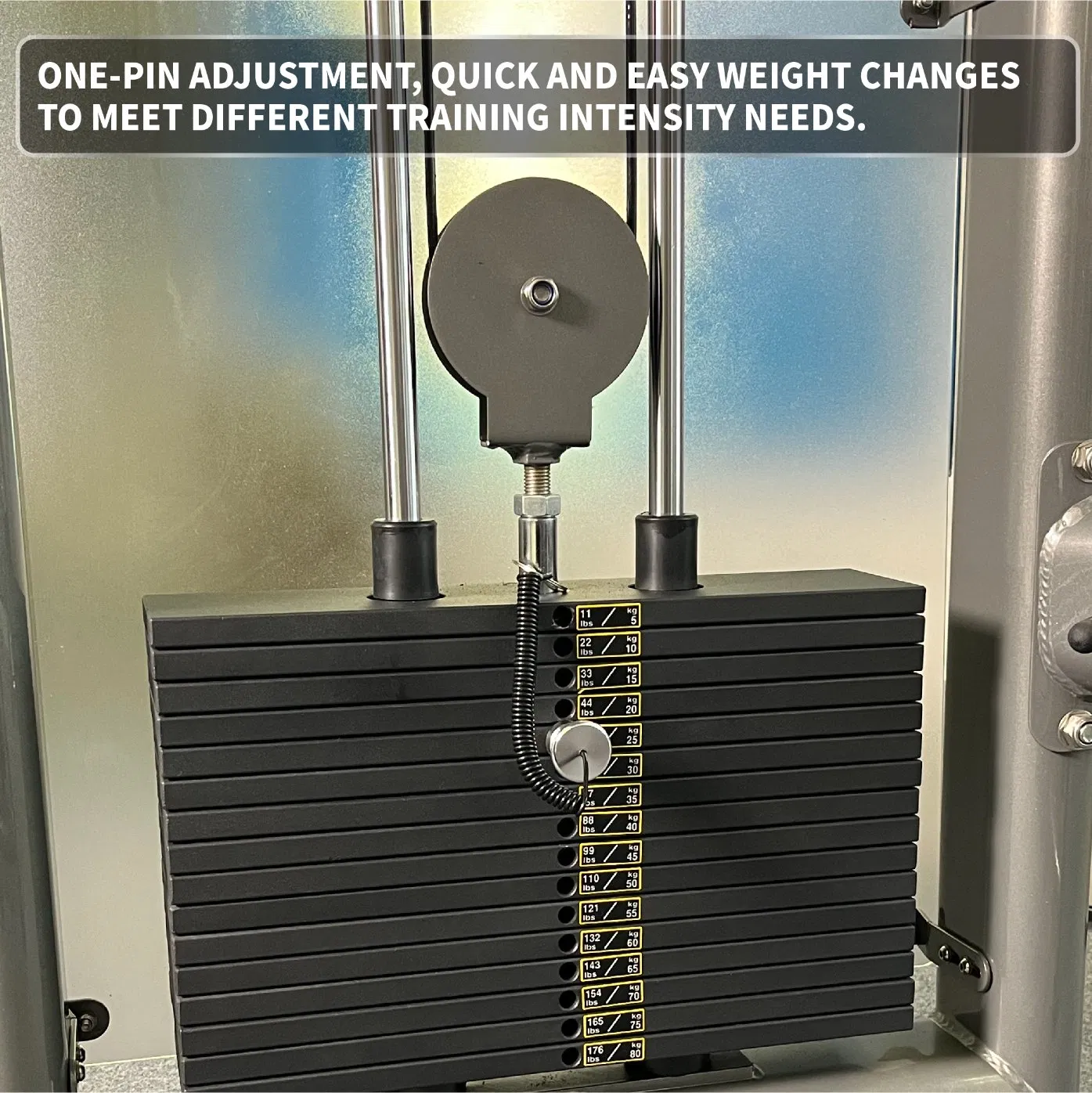 Functional Trainer for Strength Training Gym Equipment Sports Exercise Machine Strength Training Equipment Commercial Fitness Machine