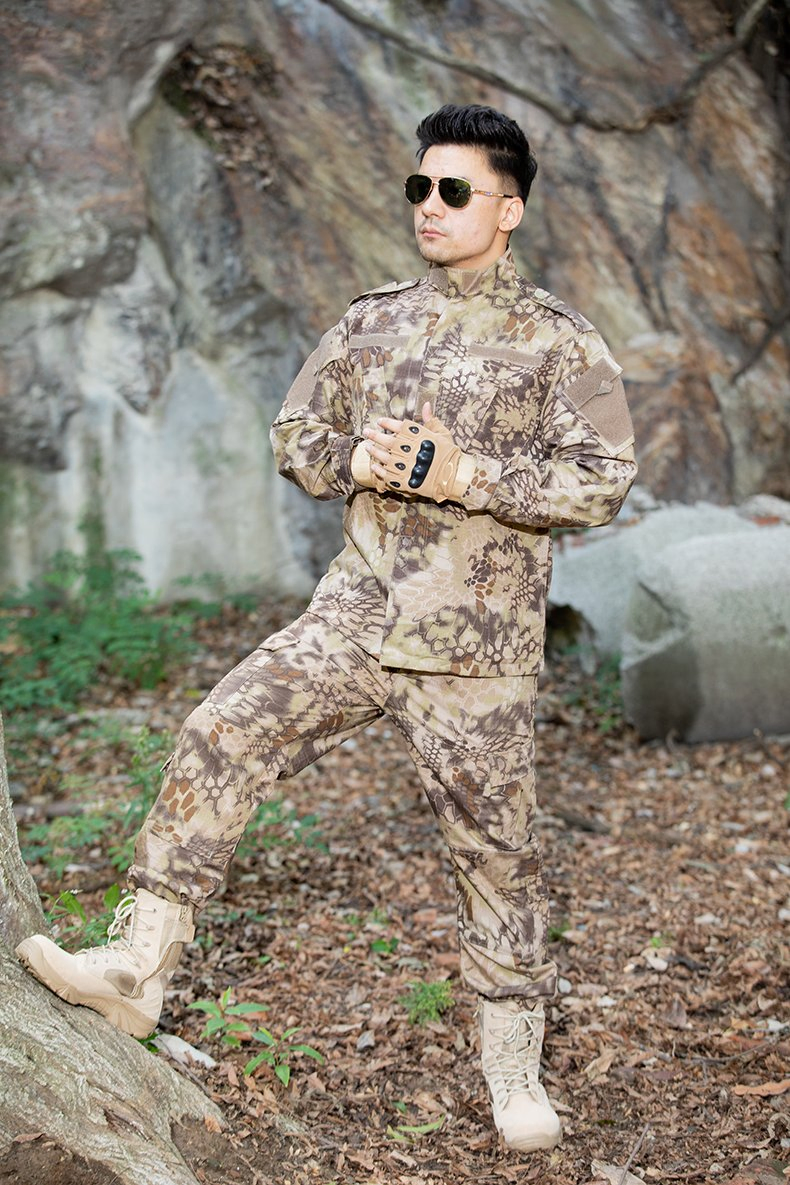Durable Camouflage Tactical Outfit Combat Gear for Adult Comfort Outfit