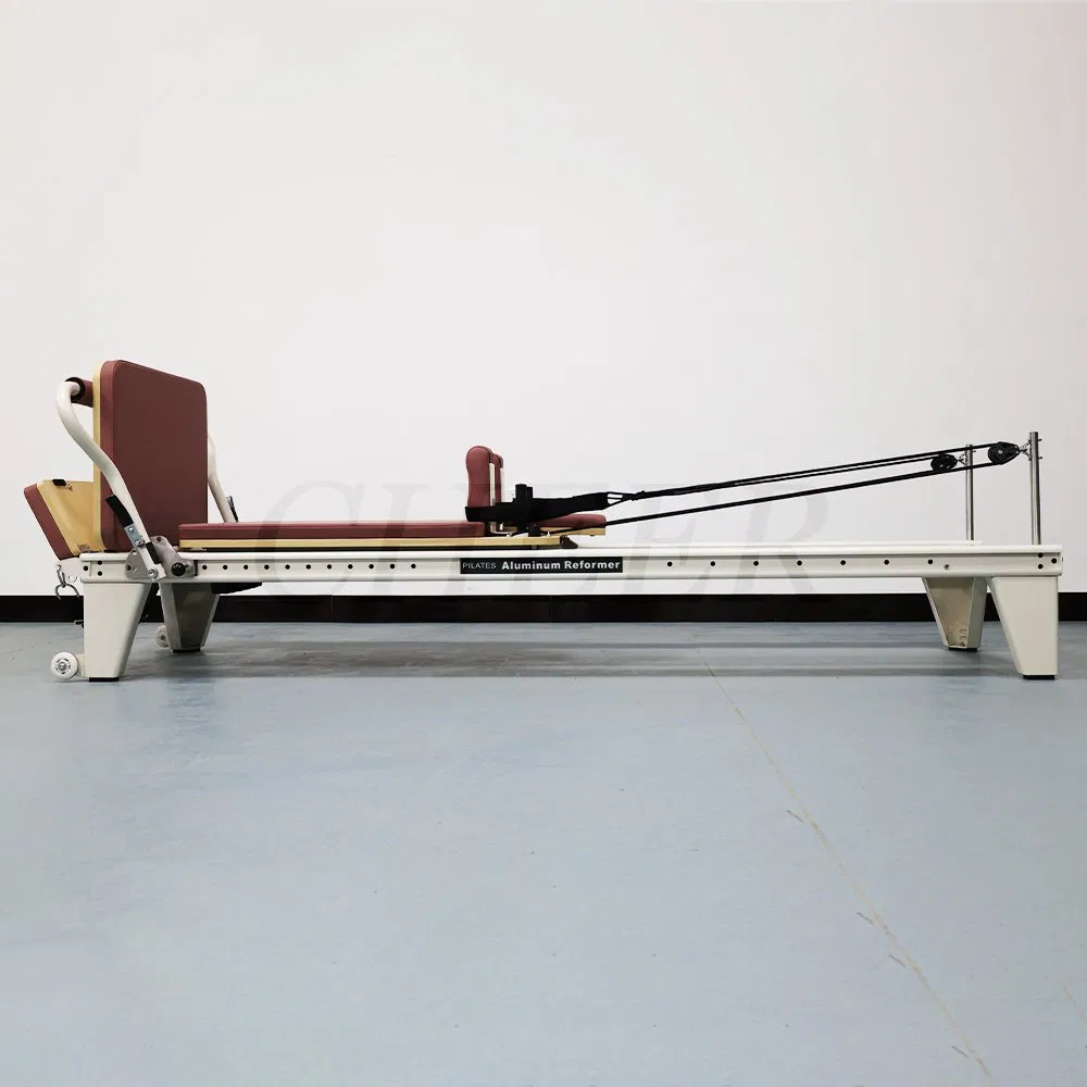 Adjustable Aluminum Pilates Machine with Sliding Footbar Suitable for Yoga and Pilates Beginners