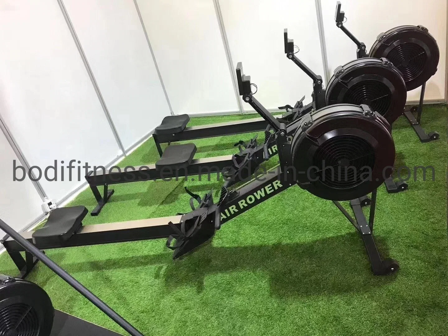 Gym Fitness Commercial Cardio Machine Air Rowing Machine Indoor Air Rower for Exercise Trainer