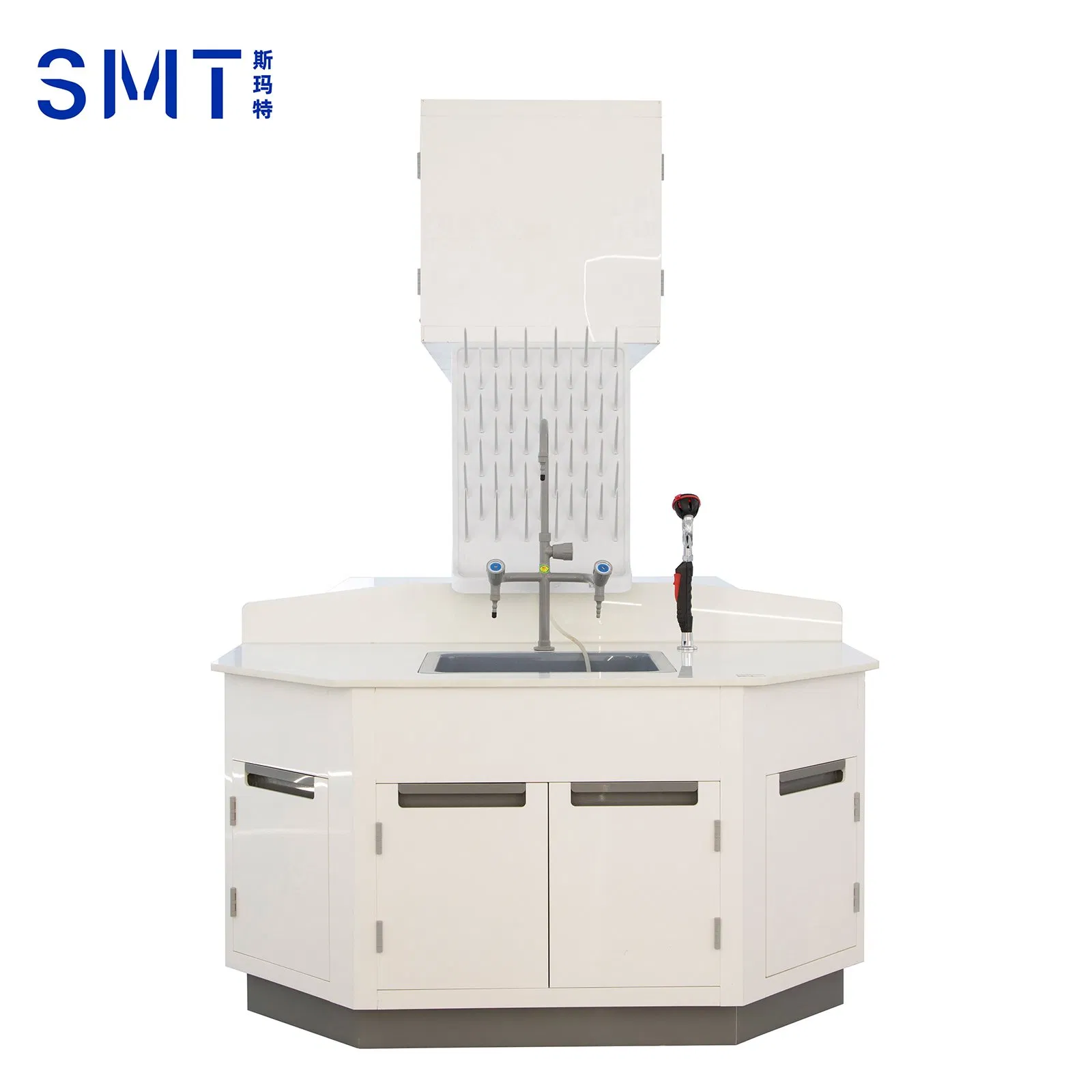 High Strength Chemical-Resistant PP Modular Mobile Customization Anti-Vibration Lab Workbench