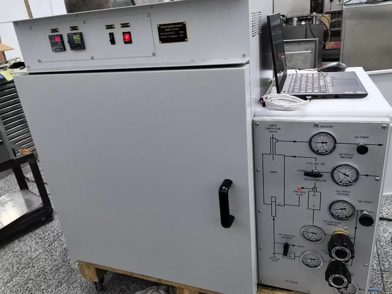 Kytider Cement Lab Gas Migration Units with Essential Spare Parts