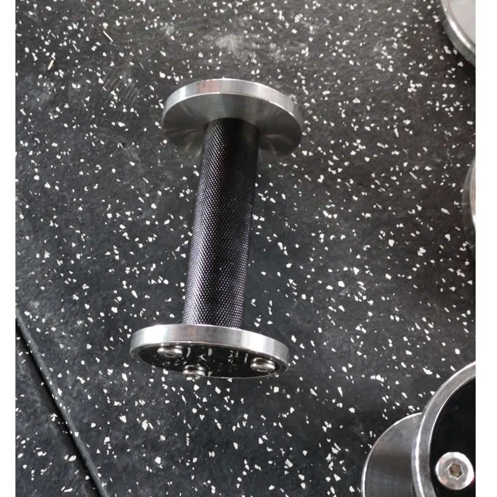 High Quality Stainless Steel Dumbbell Set Chrome Dumbbells Rotate Dumbbell Free Weights