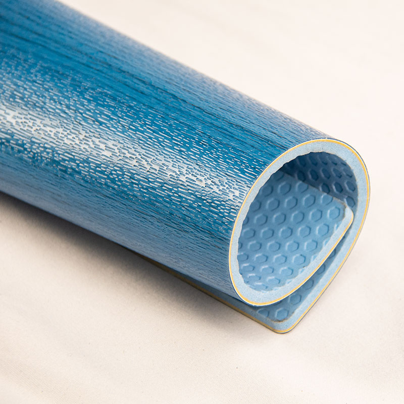 Vinyl Flooring Roll Conductive Linoleum Floor Rollable 1mm Plastic Roller Mat Rolls Sheet Accessory for Stone Effect Pickleball Roll Mat