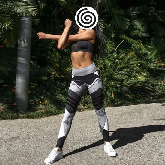 Sports Wear Workout Leggings for Women Gym Tights Yoga Pants Sg002_5