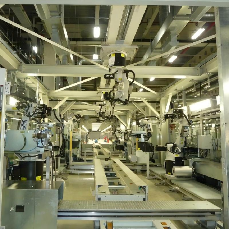 High-Speed-Stability Automation Automobile Spraying Line for Coating Production with Precision Painting Equipment