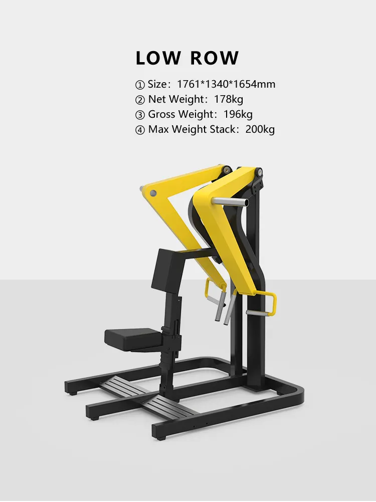 Low Row Machine Details