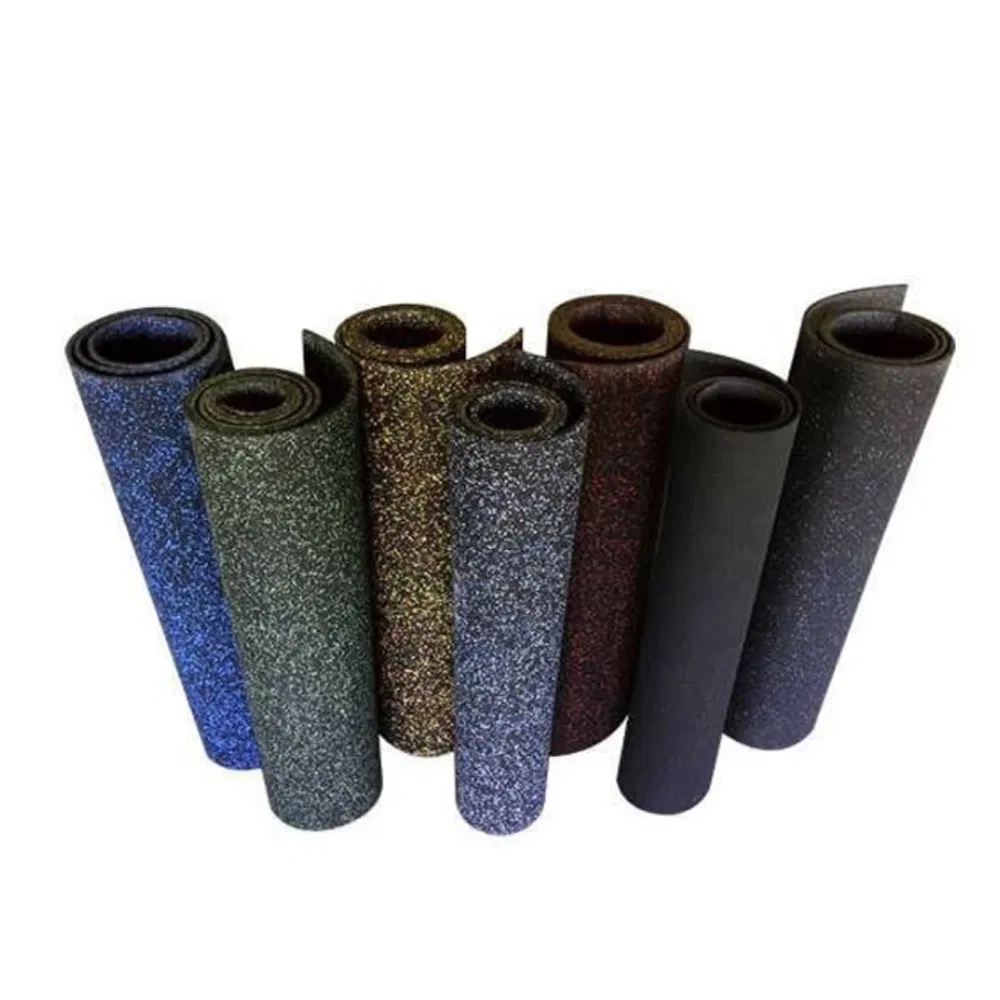 Gym Mult-Functional Rubber Shock Absorbent Workout Floor Fitness Mat