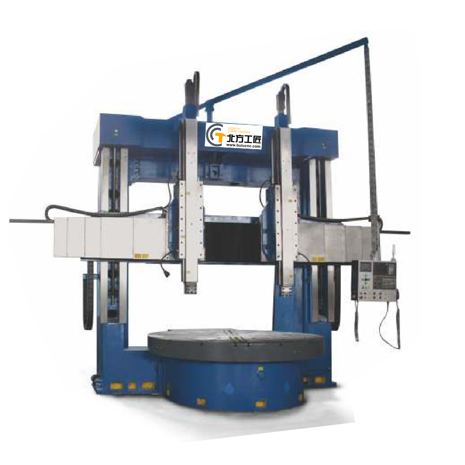 High Stability Double Column CNC Vertical Lathe for Processing Large Mechanical Molds