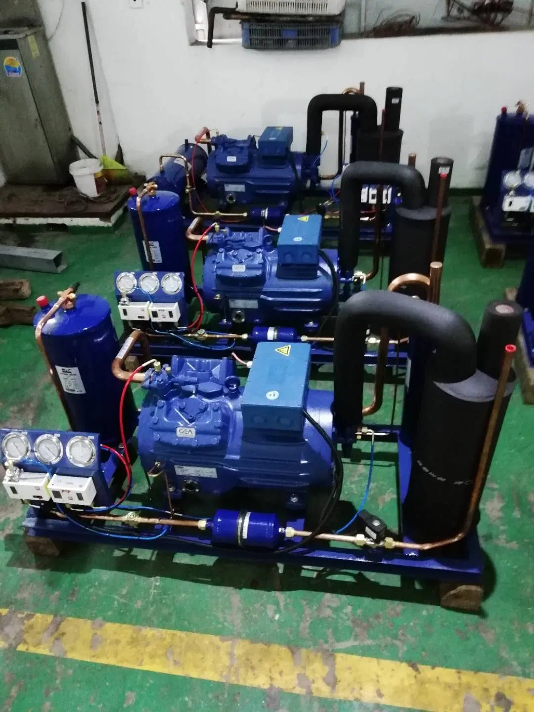 Easy Install Open Flat Refrigeration Unit with Top Compressor