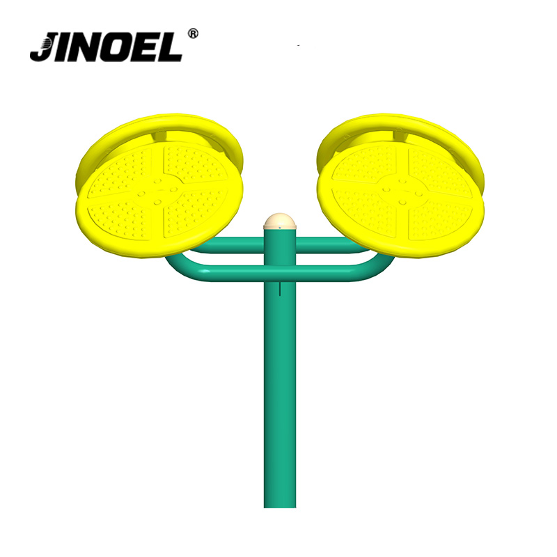 Jinoel Tai Chi Wheel Outdoor Gym Equipment Outdoor Fitness Equipment Steel Galvanized Steel
