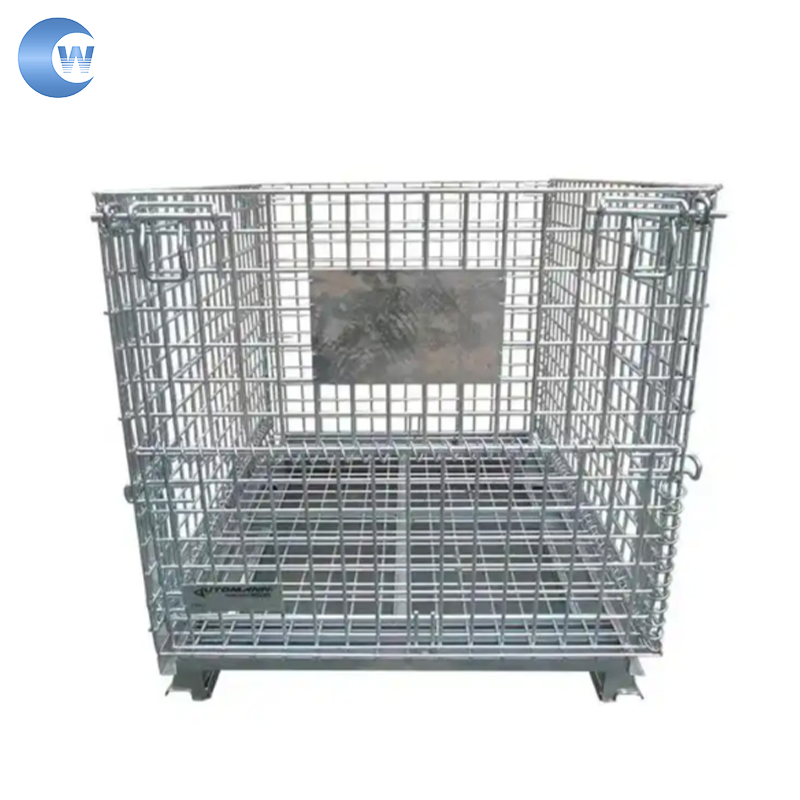 Wire Mesh Cages Made of High-Strength Steel Offer Exceptional Durability and Stability for Heavy-Duty Storage