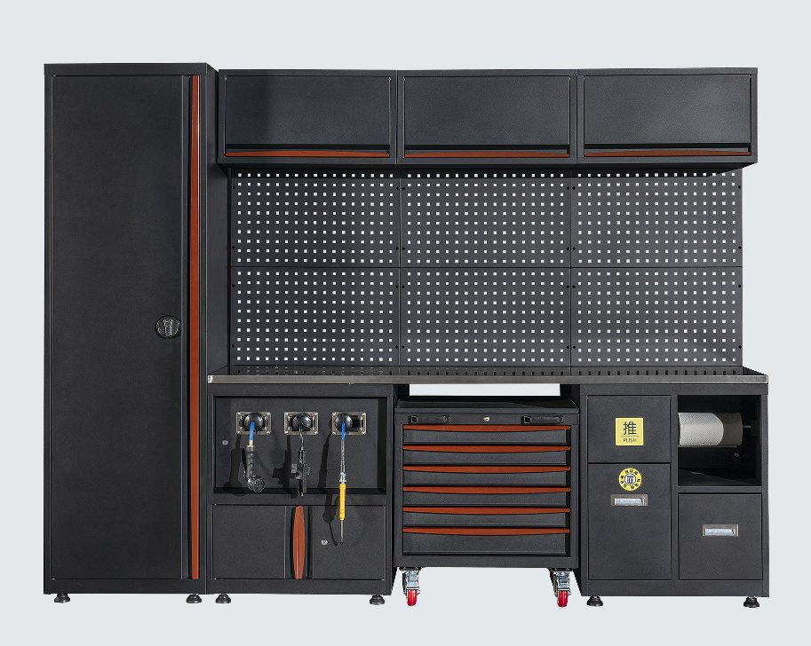 Mobile Drawer Workbench with Locking Casters (Workshop Use, DW-MobileX)