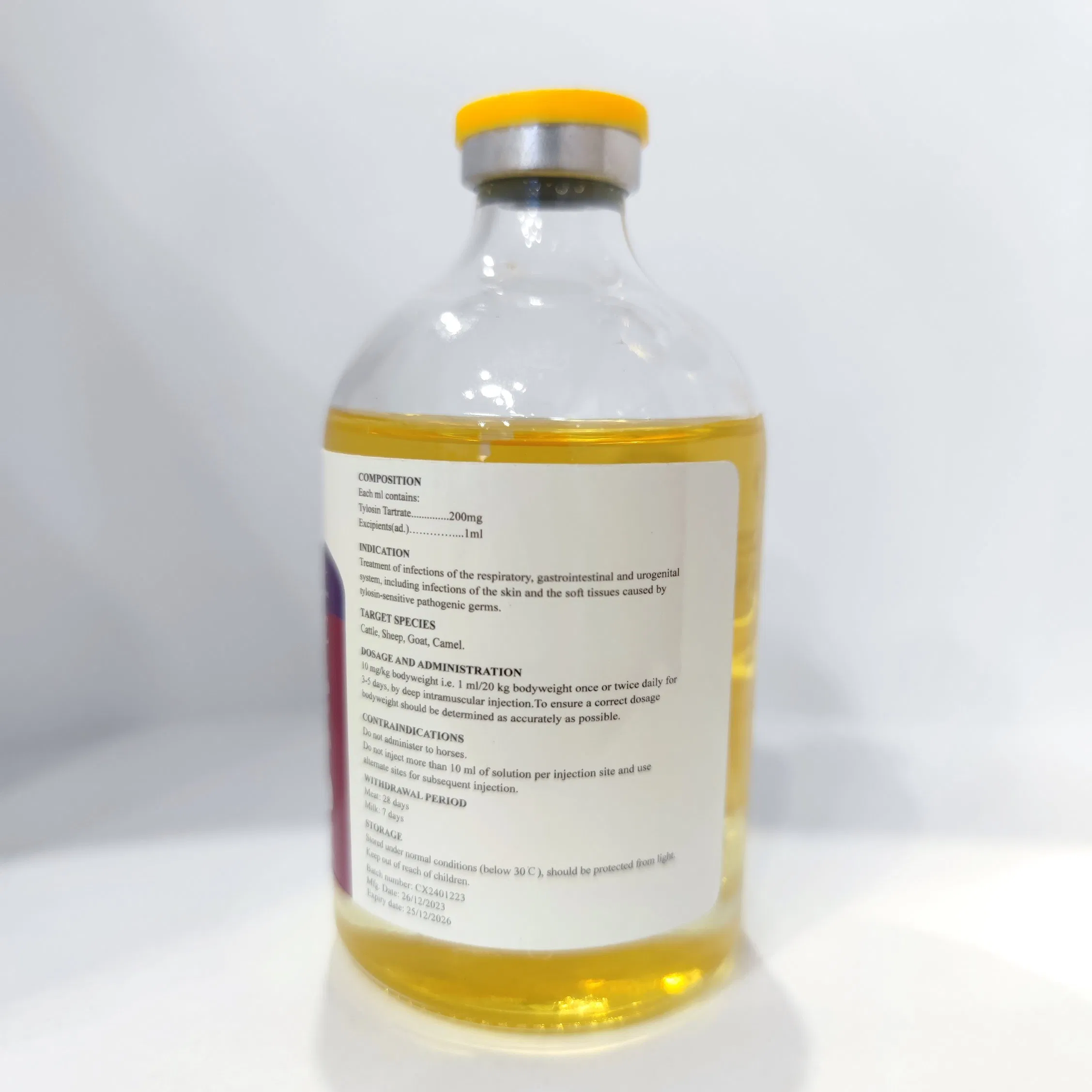 Tylosin Injection 20%: Essential Treatment for Livestock Health