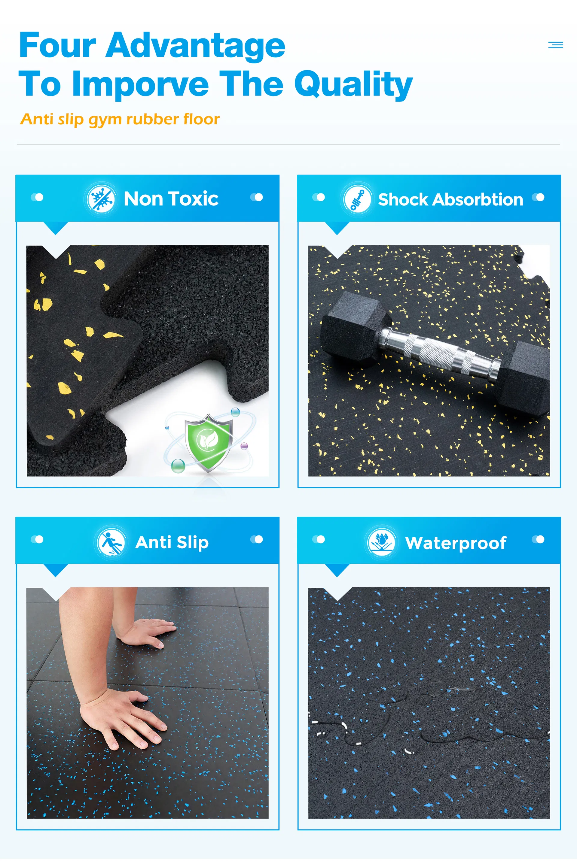 Gym Flooring Display 2