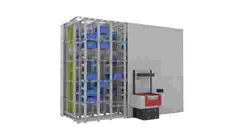 Innovative High-Density Storage Solutions for Smart Sorting Efficiency Vertical Lift Module Storage System